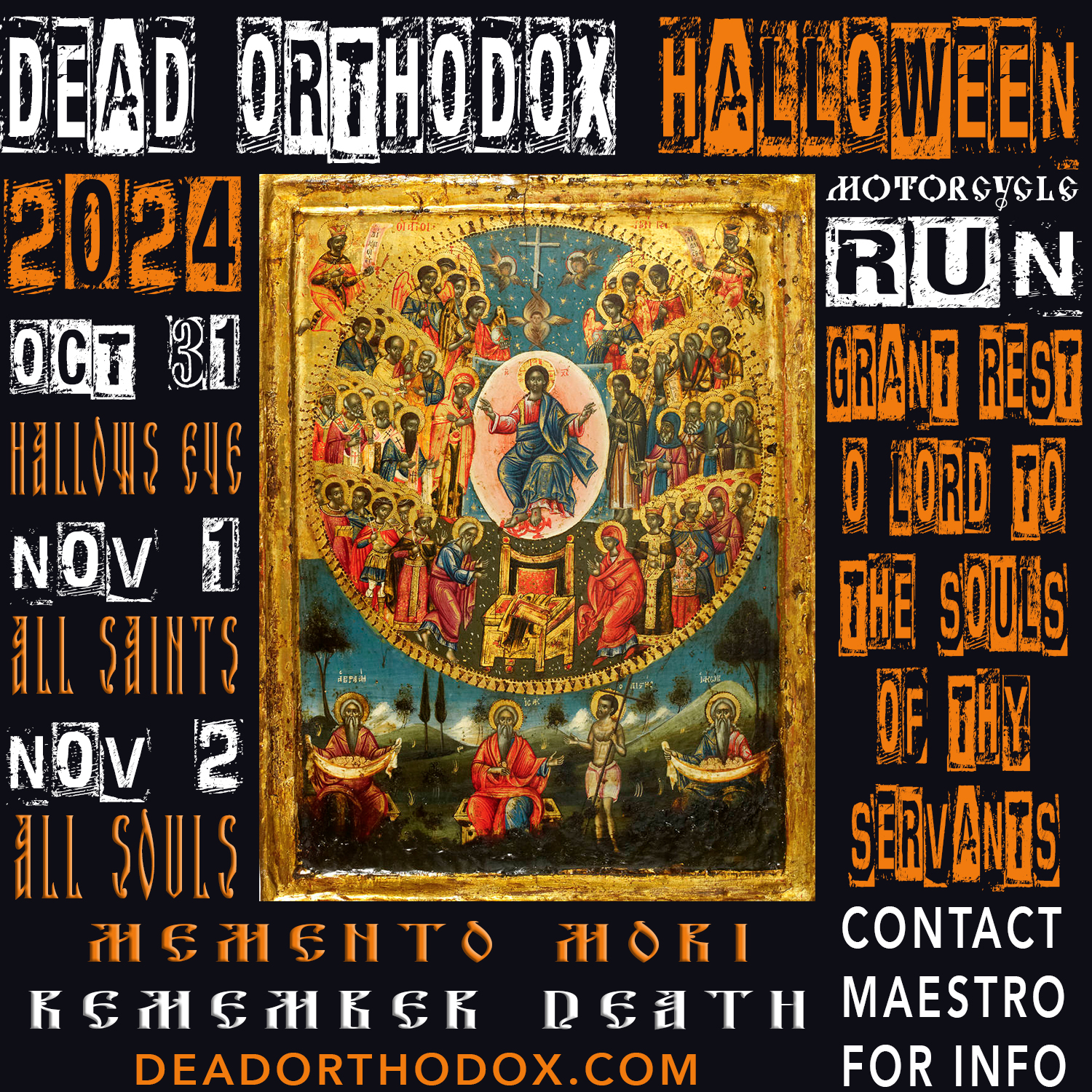 Dead Orthodox Halloween All Saints All Souls